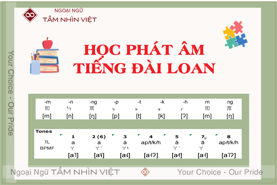 Học phát âm tiếng Đài Loan hiệu quả