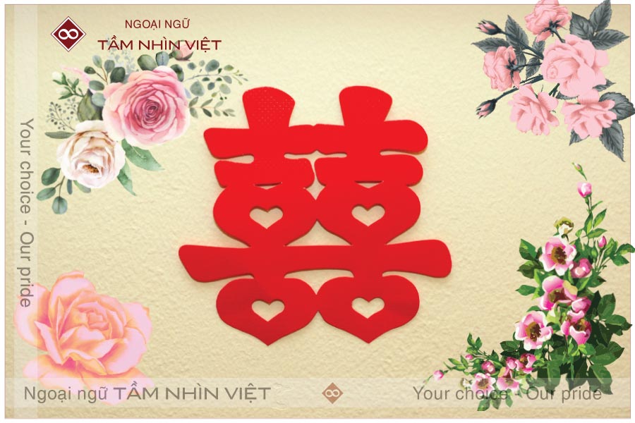 Nguồn gốc chữ Song Hỷ đám cưới Trung Quốc