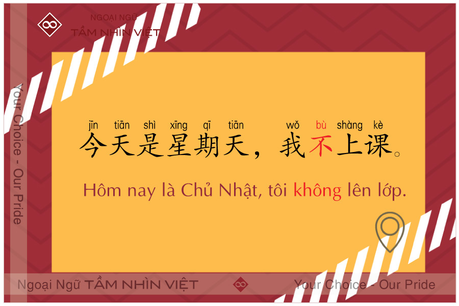 Cách dùng 不 và 没 trong tiếng Trung