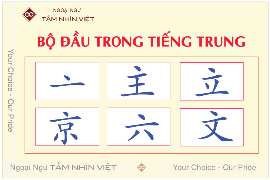 Bộ thủ 008: Bộ Đầu