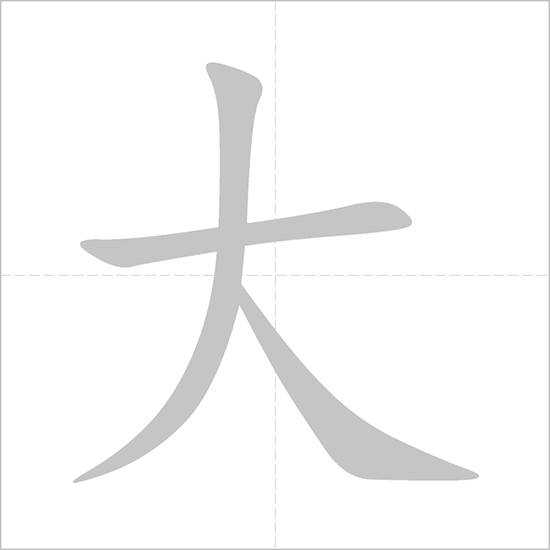 Viết bộ Đại tiếng Trung